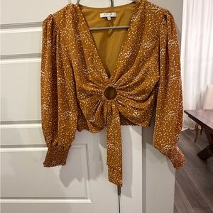 Women's Vici Polka Dot Top